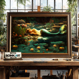 Mermaid 2 Fantasy Oil Painting - image 2