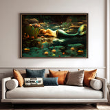 Mermaid 2 Fantasy Oil Painting - image 4