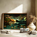 Mermaid 2 Fantasy Oil Painting - image 6