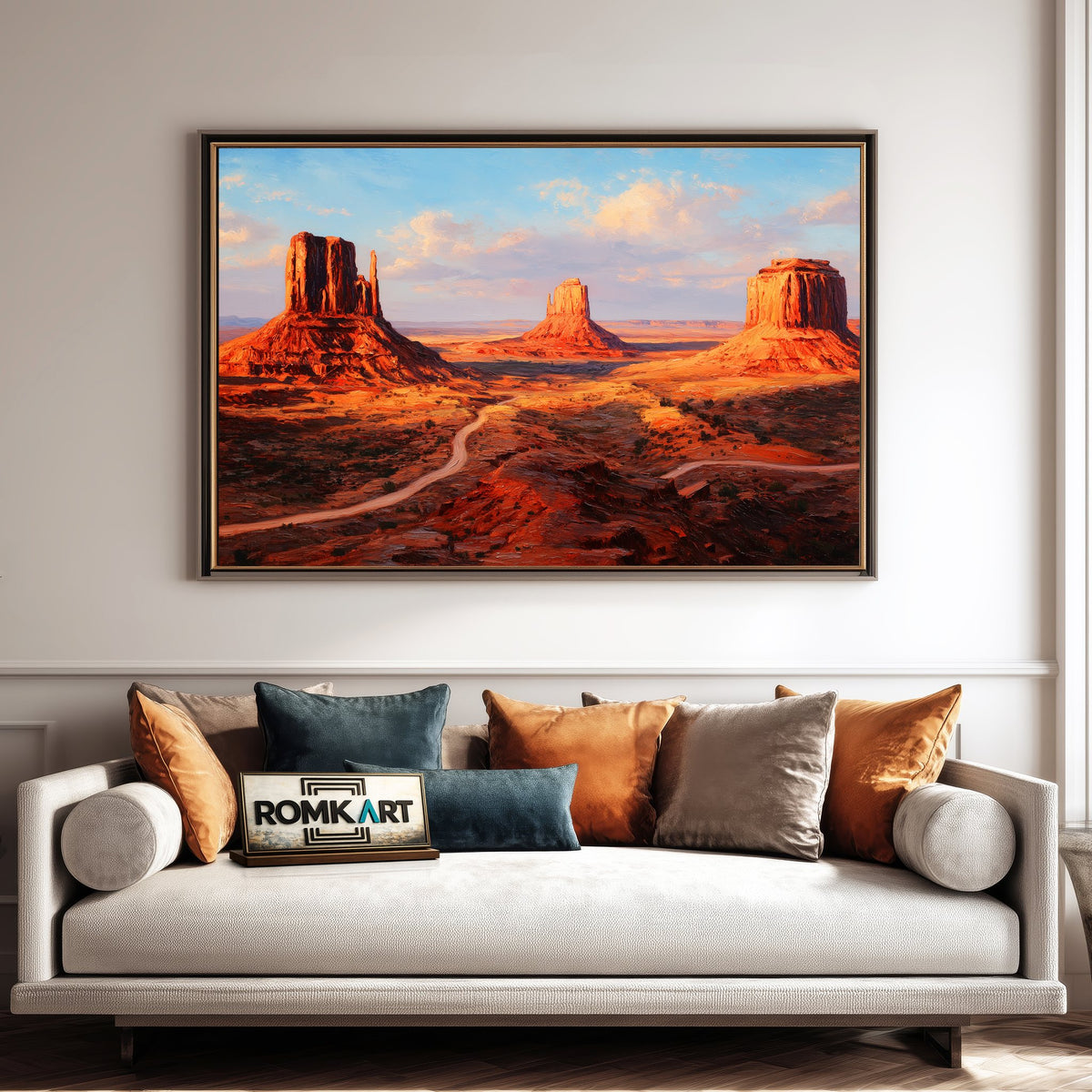 Monument Valley Oil Painting - image 4