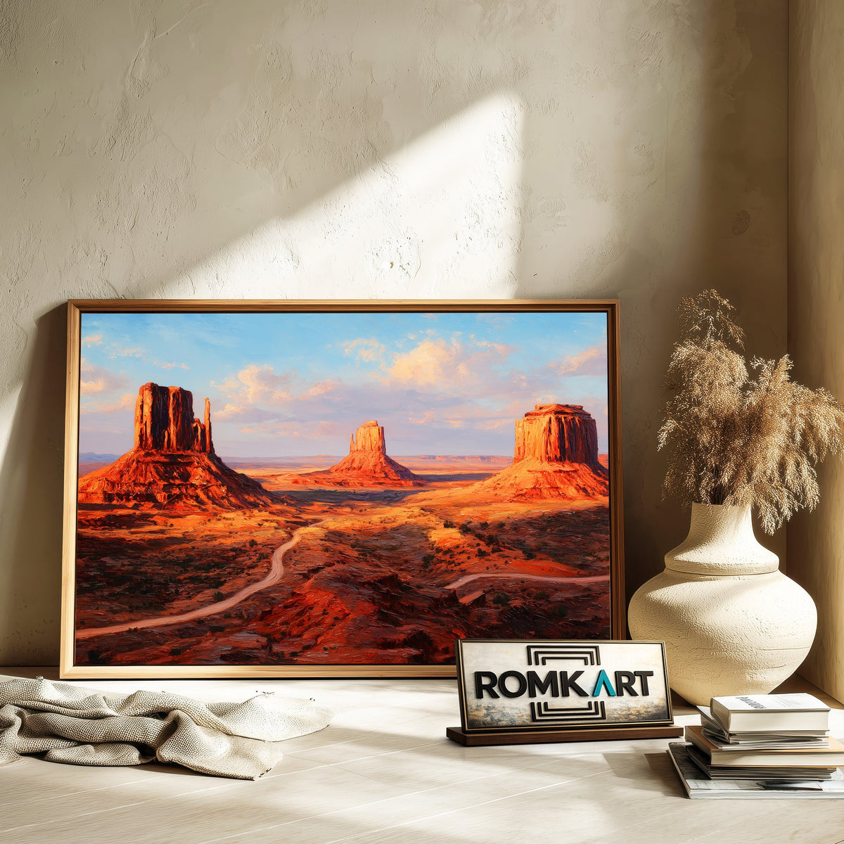 Monument Valley Oil Painting - image 6