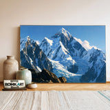 Monumental Himalayan Panorama Oil Painting - image 3