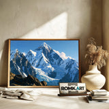 Monumental Himalayan Panorama Oil Painting - image 6