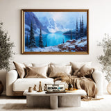 Moraine Lake, Banff National Park Waterscape Oil Painting - image 5