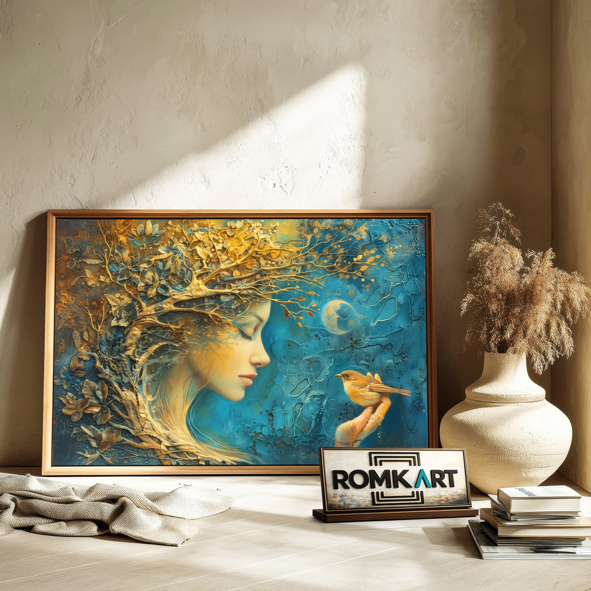 Mother Nature Abstract Oil Painting - image 6