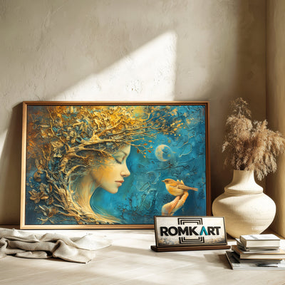Mother Nature Abstract Oil Painting - image 6