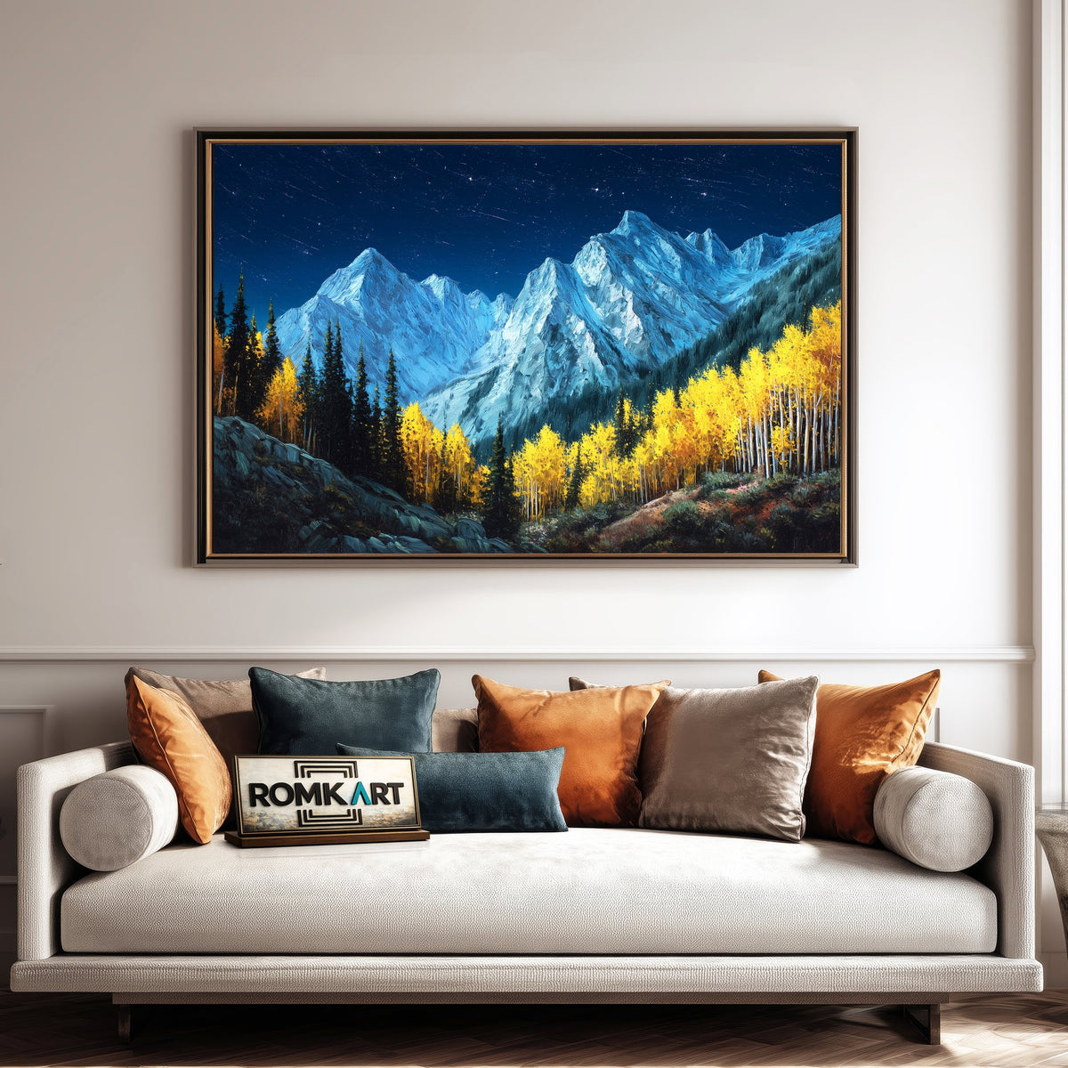 Mountain Landscape Sneffels Wilderness Forest Landscape Oil Painting - image 4