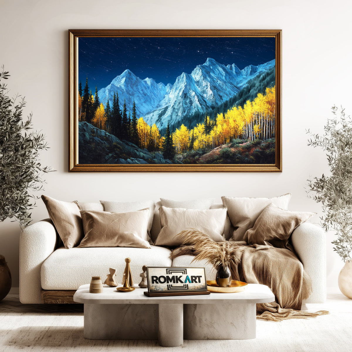 Mountain Landscape Sneffels Wilderness Forest Landscape Oil Painting - image 5