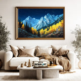 Mountain Landscape Sneffels Wilderness Forest Landscape Oil Painting - image 5