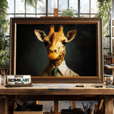 Mr Giraffe Oil Painting - image 2