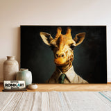 Mr Giraffe Oil Painting - image 3