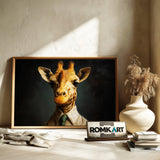 Mr Giraffe Oil Painting - image 6
