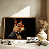 Mr Squirrel Oil Painting - image 6