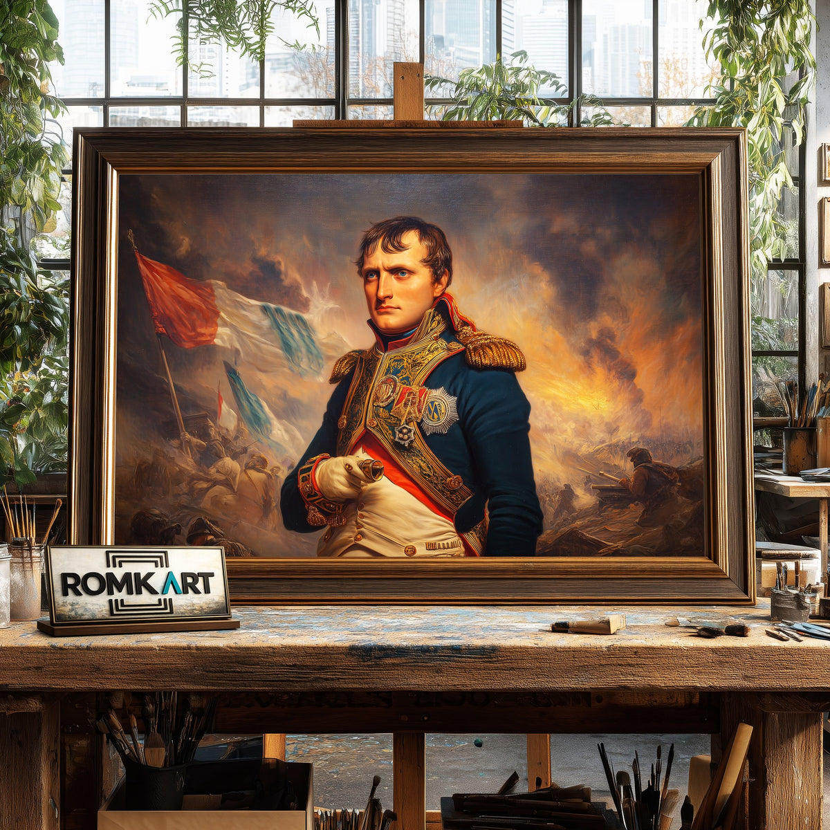 Napoleon Bonaparte Historical Oil Painting - image 2