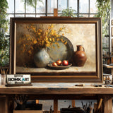 Old Kitchen Still Life Oil Painting - image 2