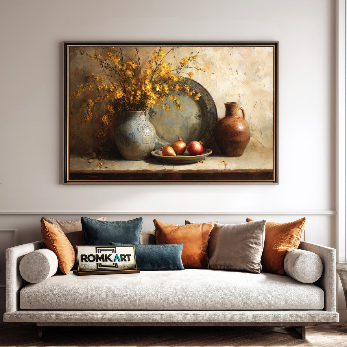 Old Kitchen Still Life Oil Painting - image 4
