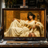 Painting of Cleopatra hand-painted oil painting on canvas