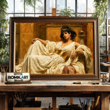 Painting of Cleopatra Historical Oil Painting - image 2