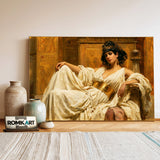 Painting of Cleopatra Historical Oil Painting - image 3