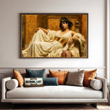 Painting of Cleopatra Historical Oil Painting - image 4