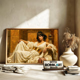 Painting of Cleopatra Historical Oil Painting - image 6