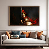 Pallas Athena Fantasy Oil Painting - image 4