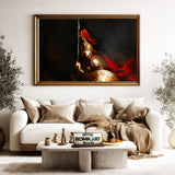 Pallas Athena Fantasy Oil Painting - image 5