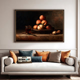 Peaches Basket Oil Painting - image 4