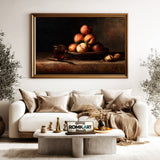 Peaches Basket Oil Painting - image 5