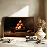 Peaches Basket Oil Painting - image 6