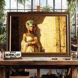 Pharaoh Hatshepsut Historical Oil Painting - image 2
