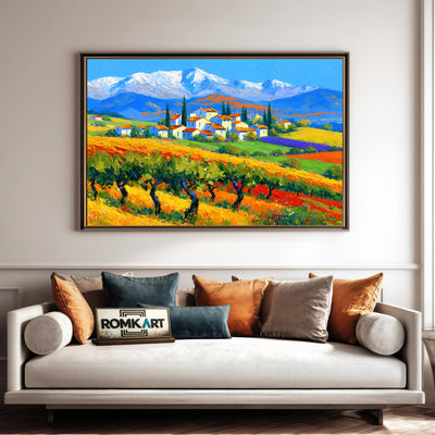 Provence Landscape Oil Painting - image 4