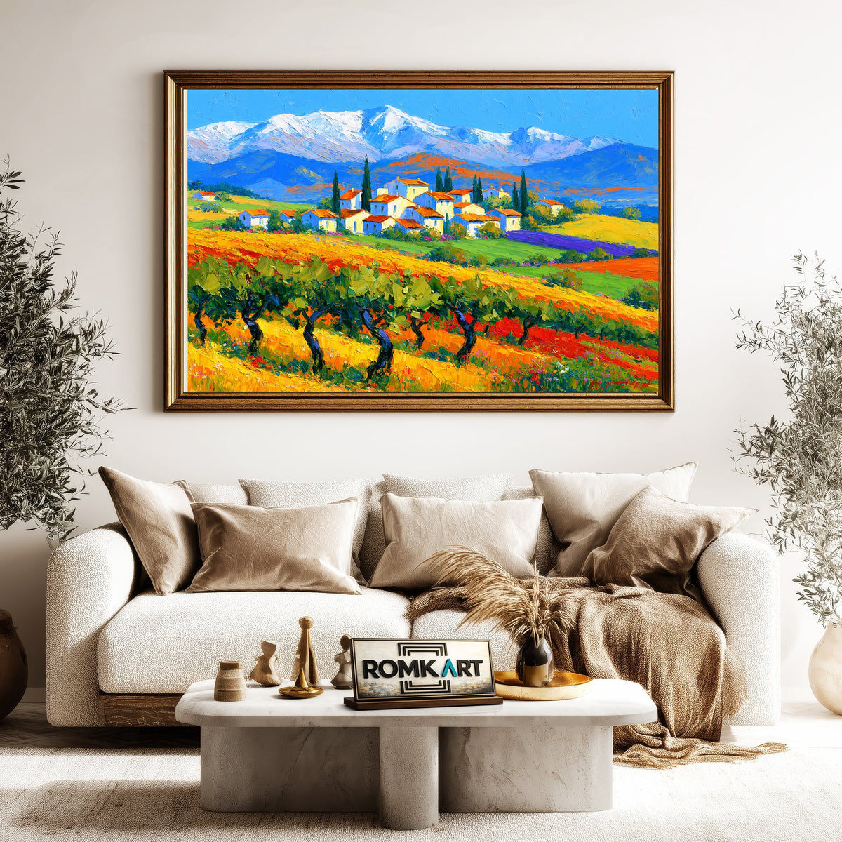 Provence Landscape Oil Painting - image 5