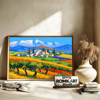 Provence Landscape Oil Painting - image 6