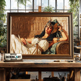 Queen Cleopatra Historical Oil Painting - image 2