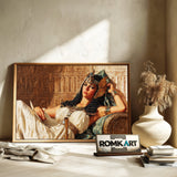 Queen Cleopatra Historical Oil Painting - image 6