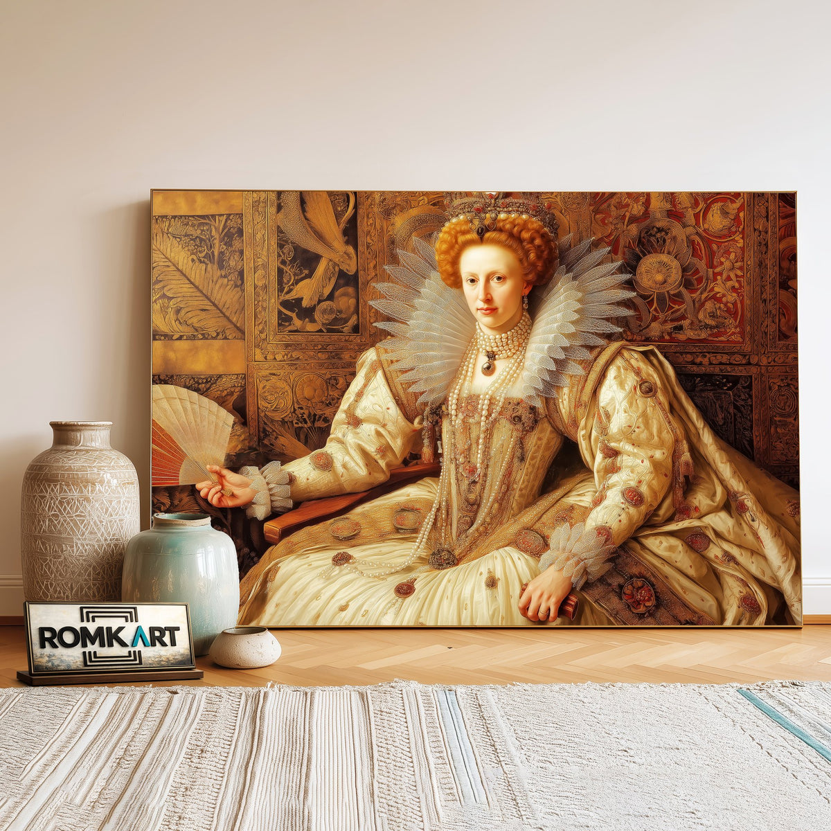 Queen Elizabeth I of England Historical Oil Painting - image 3