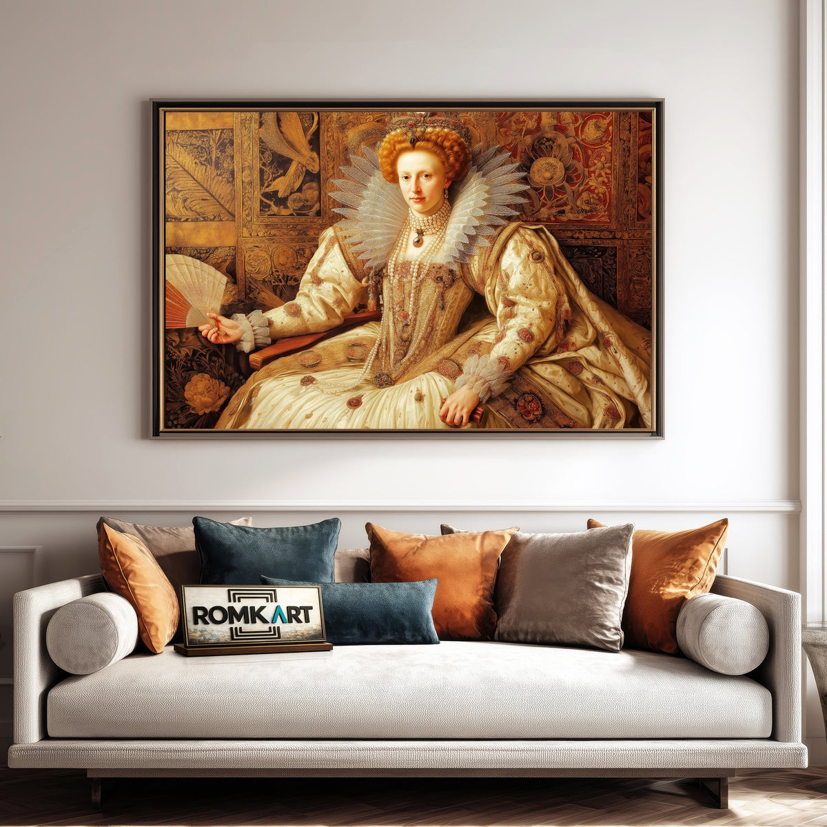 Queen Elizabeth I of England Historical Oil Painting - image 4