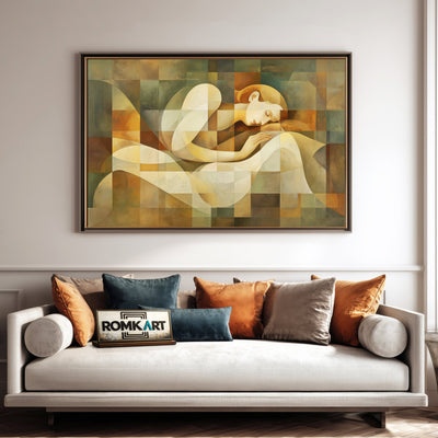 Reclining Figure Oil Painting - image 4