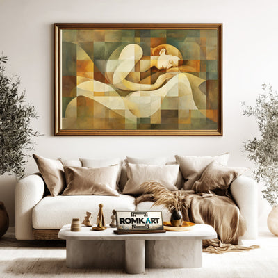 Reclining Figure Oil Painting - image 5