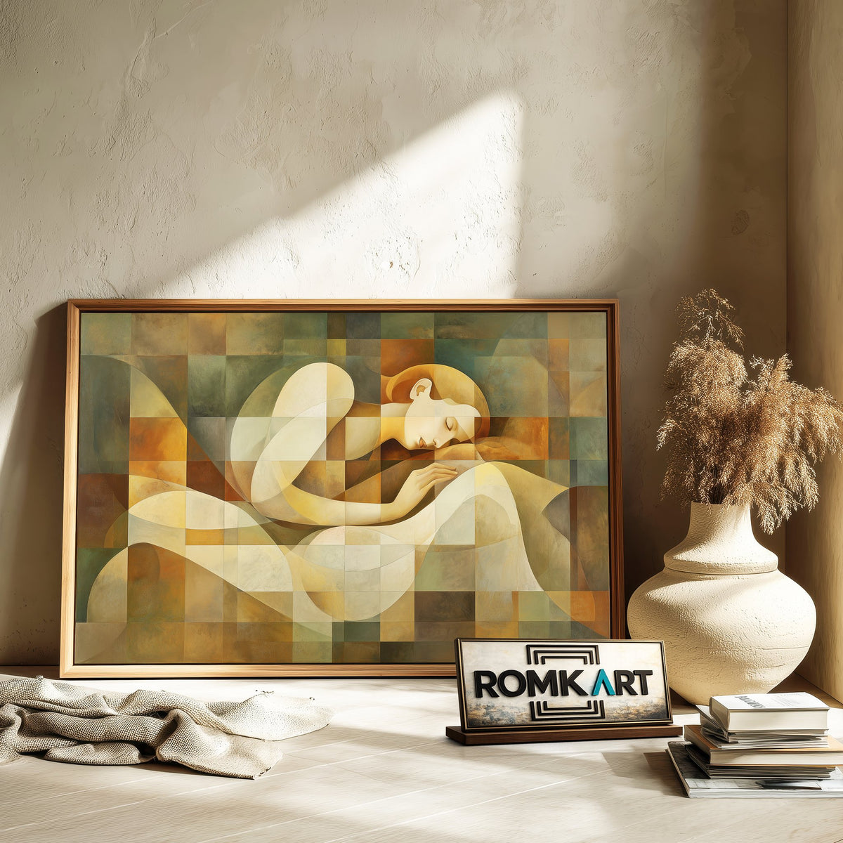 Reclining Figure Oil Painting - image 6