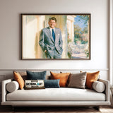 Ronald Reagan Historical Oil Painting - image 4
