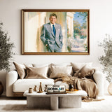 Ronald Reagan Historical Oil Painting - image 5