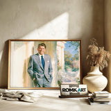 Ronald Reagan Historical Oil Painting - image 6