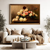 Rose Floral Still Life Oil Painting - image 5