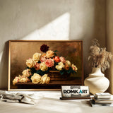Rose Floral Still Life Oil Painting - image 6