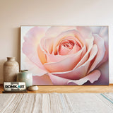 Rose in Full Bloom Floral Oil Painting - image 3