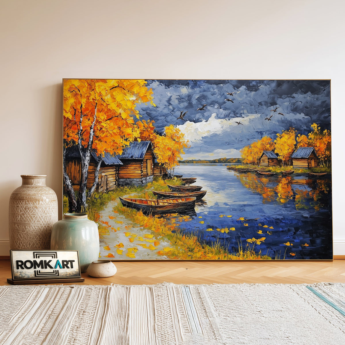 Russian Landscape Oil Painting - image 3