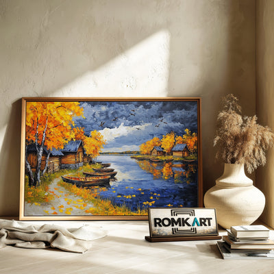 Russian Landscape Oil Painting - image 6