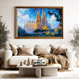 Sagrada Família, Barcelona Architectural Oil Painting - image 5